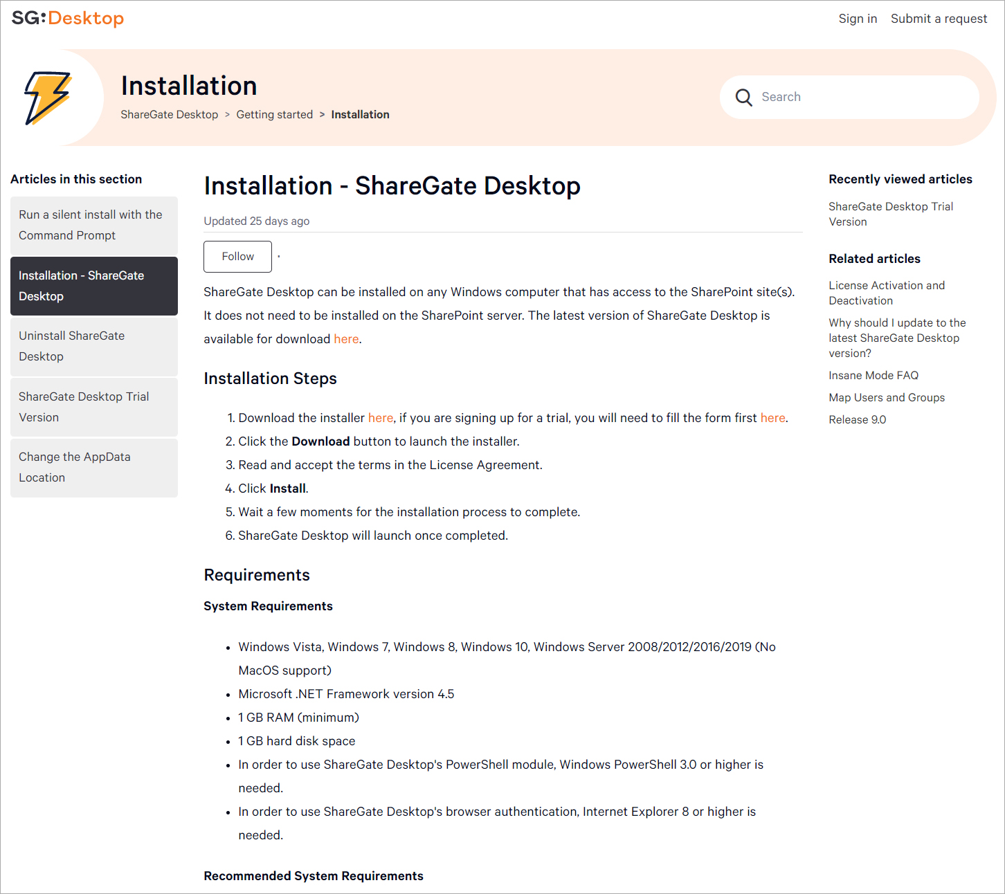 Installation-ShareGate-Desktop